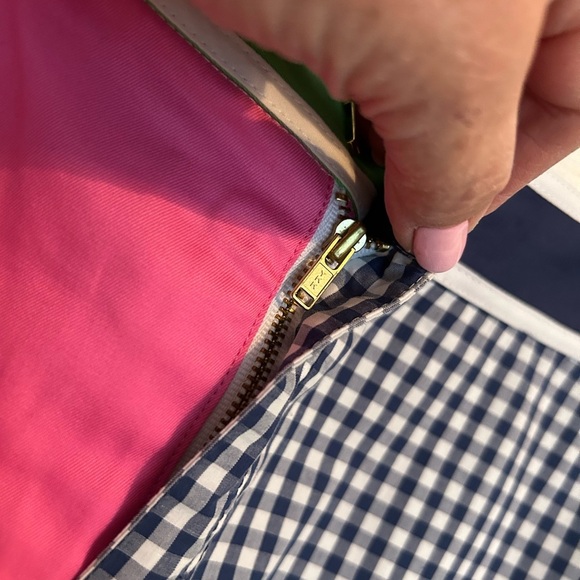 Lilly Pulitzer Patchwork/Gingham Tate Skirt - Picture 6 of 8